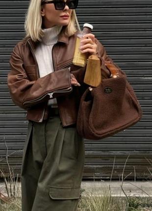 Брюки stradivarius карго хаки м размер