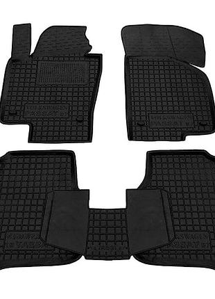 Килимки салона volkswagen passat b6 b7 європа avto-gumm 11333