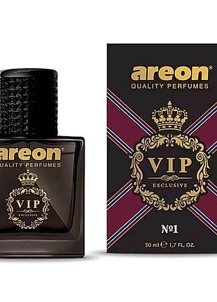 Освіжувач спрей 50ml areon perfume vip №1 скло black 6шт уп