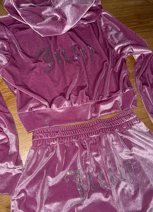 Оксамитовий/велюровий костюм у стилі juicy couture (y2k / aesthetic)