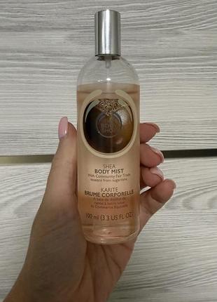 Спрей для тіла the body shop shea body mist 100 мл