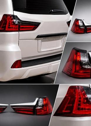 Задние фонари 2016-2026 (standard, 2 шт) для lexus lx570/450d