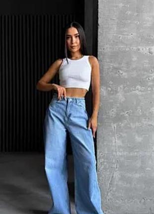 Джинси baggy підліткові/жіночі zara xs/s(13-14р.)