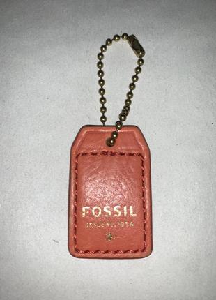 Сша! фірмовий брелок для сумки fossil.