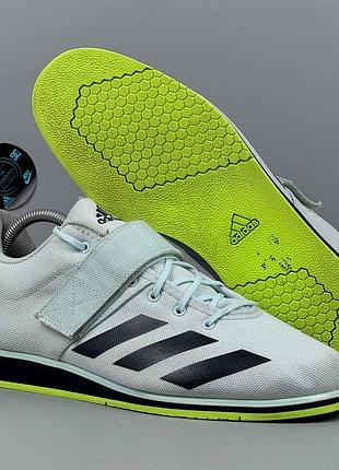Adidas powerlift 4 кросівки спортивне взуття спортивные кроссовки для залу тренувань бігові беговая обувь зручні штангетки паверлифтинг адидас
