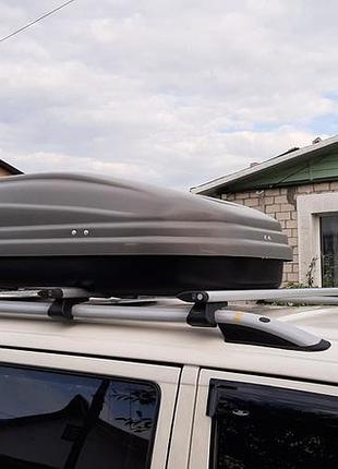 Рейлинги skyport (серый матовый) длинная база для volkswagen t4 transporter 1990-2003 гг