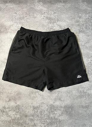 Спортивні шорти чоловічі lonsdale чорні розмір xl