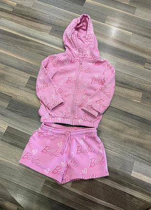 Костюм кофта і шорти f&f barbie