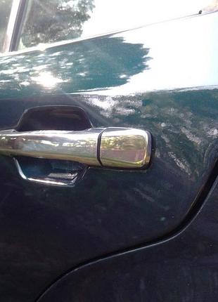 Накладки на ручки (4 шт, нерж) для mercedes e-сlass w124 1984-1997 рр