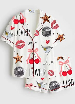 💕 потрясающая сатиновая пижама в стиле coquette & retro 💕✨