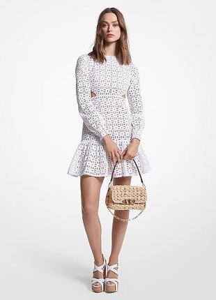 Сукня біла з вирізами michael kors