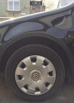 Расширители арок (4 шт, черный матовый) для volkswagen golf 5 2003-2009 гг