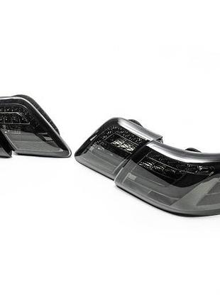 Задние фонари (2 шт, led черный) для toyota camry 2006-2011 гг