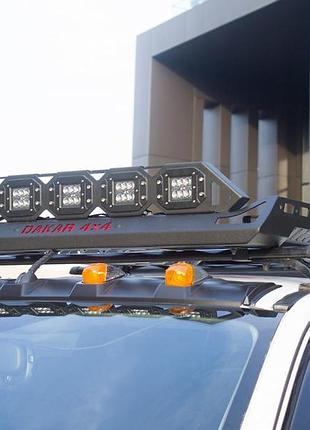Кронштейн для led на багажную корзину dakar