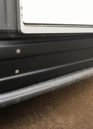 Зимняя нижняя накладка (под номером) матовый, 2007-2014 для opel vivaro 2001–2015 гг