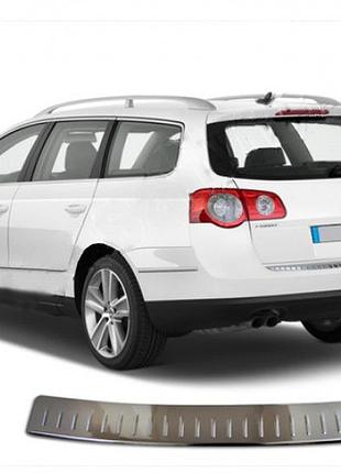 Накладка на задний бампер omsaline (только для sw) для volkswagen passat b6 2006-2012 гг