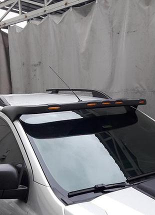 Козирок лобового скла led v1 для ford ranger 2011-2022 рр