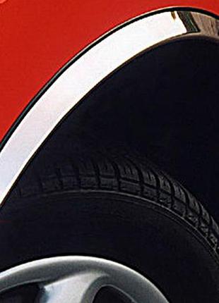 Накладки на арки (4 шт, нержавейка) для peugeot 807 2002-2014 гг