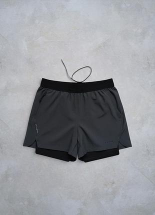 Компрессионные шорты беговые h&amp;m move × uniqlo