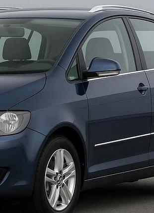 Молдинг скла (4 шт, нерж) для volkswagen golf plus 2004-2014 рр