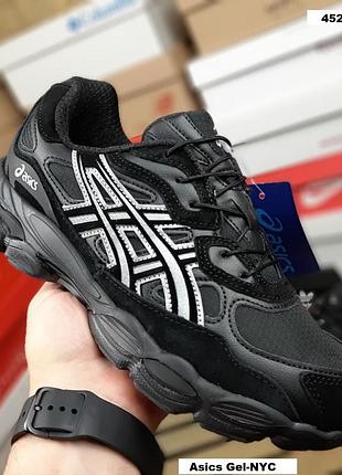Термо кроссовки asics gel-nyc thermo black