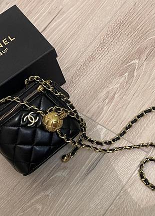 Міні сумка-бокс chanel vanity case