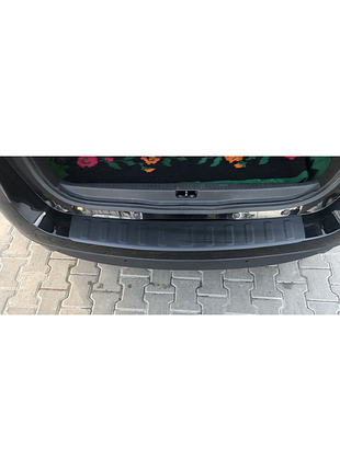 Накладка на задній бампер ddu (для grand, abs) для renault scenic/grand 2009-2016 рр