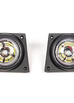 Противотуманные фары (с led-лампой) для peugeot bipper 2008-2017 гг