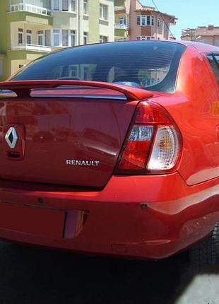 Спойлер седан (грунтованный под покраску) для renault symbol 1999-2008 гг