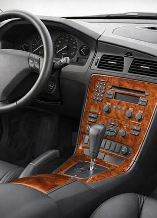 Накладки на панель приборов (2000-2005) алюминий для volvo s60