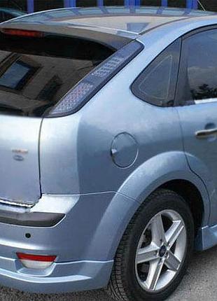 Кромка багажника (hb, нерж.) для ford focus ii 2005-2008 рр