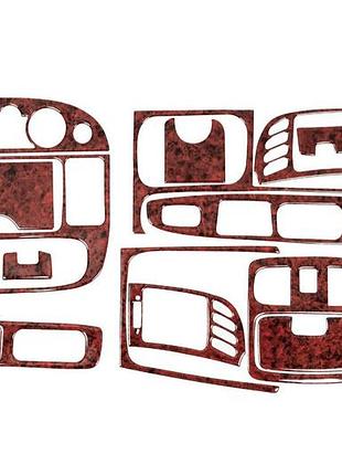 Накладки на панель приборов дерево для toyota camry 2001-2006 гг