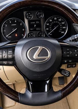 Руль в сборе (под дерево) для lexus gx460 2009-2023 гг