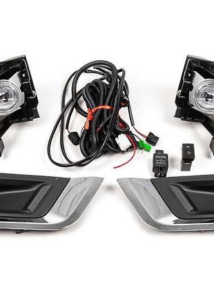 Противотуманные фары v1 комплект для toyota land cruiser 300 2021- гг
