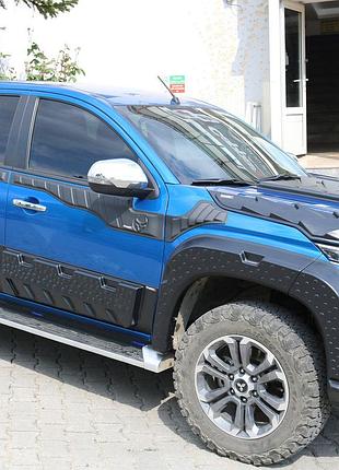 Розширювачі колісних арок v2 (2019-2026, eurocap) для mitsubishi l200 рр