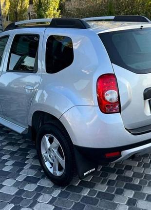 Накладка на задний бампер eurocap (abs) для dacia duster 2008-2018 гг