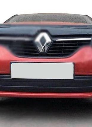 Зимова нижня накладка на решітку (2013-2017) матова для renault sandero рр