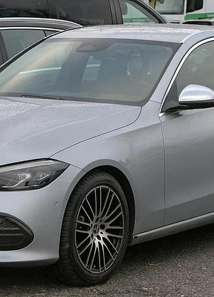 Накладки на зеркала (2 шт, нерж.) для mercedes c-class w206 2022- рр