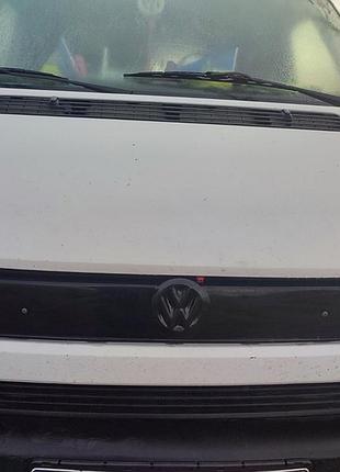 Зимняя накладка на решетку радиатора матовый на прямую морду для volkswagen t4 transporter 1990-2003 гг