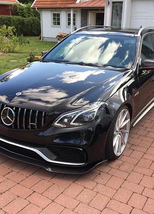 Передняя решетка gt panamericana для e63 amg 2013-2016 для mercedes e-сlass w212