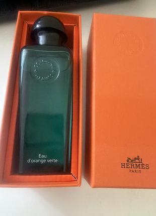 Hermes eau d'orange verte одеколон