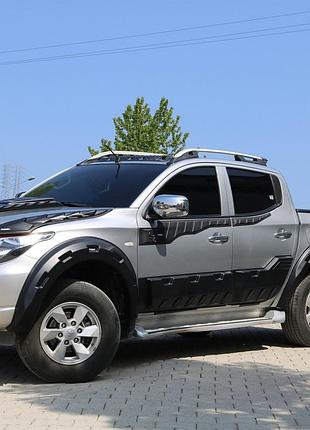 Розширювачі колісних арок v2 (2015-2019, eurocap) для mitsubishi l200 рр