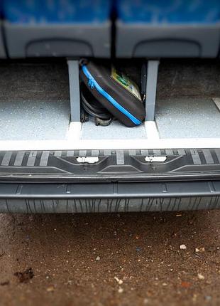 Накладка на задній бампер eurocap (abs) для volkswagen crafter 2006-2016 рр