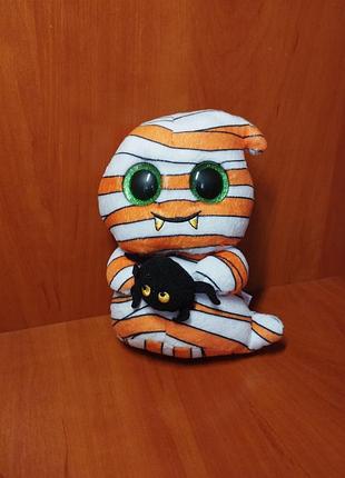 Мягкая игрушка Привидения с пауком tty beanie boos mumford halloween, хелловин.
