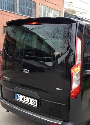 Спойлер abs (под покраску) для ford custom 2013-2022 гг