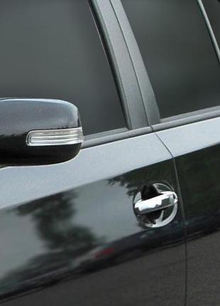 Хромированные накладки на ручки (4 шт., нержавейка) для toyota urban cruiser 2009-2014 гг