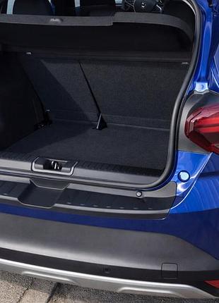 Накладка на задний бампер eurocap (abs) для dacia sandero 2021- гг