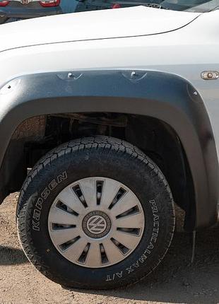 Розширювачі колісних арок eurocap (abs, на болтах) для volkswagen amarok 2010-2022 рр
