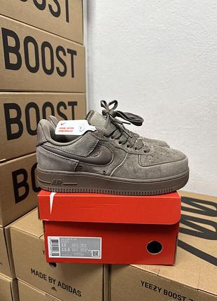 Кроссовки nike air force 1 mink brown / найк эр форс 1 коричневые 36 37 38 39 40 41