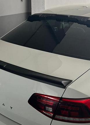 Спойлер sedan (eurocap, abs) для volkswagen passat b8 2015-2023 гг